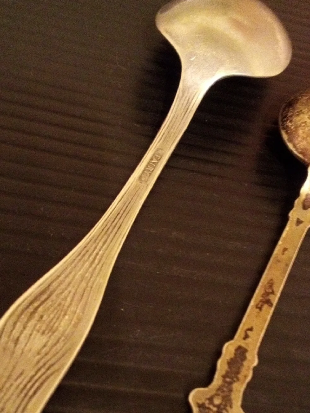 Make Offers - Silver Tone Decorative Collectible Spoons - Set of 2